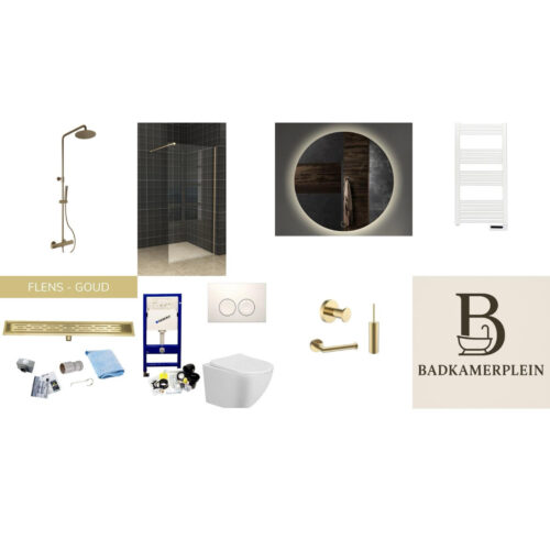 badkamer set goud