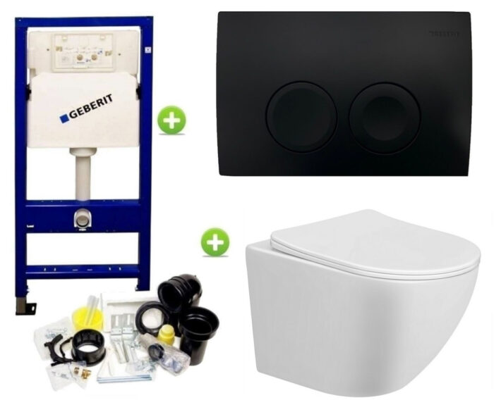 Toiletset UP100 + Fonteinset Zwart - Image 13