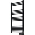badkamerset mat zwart - designradiator